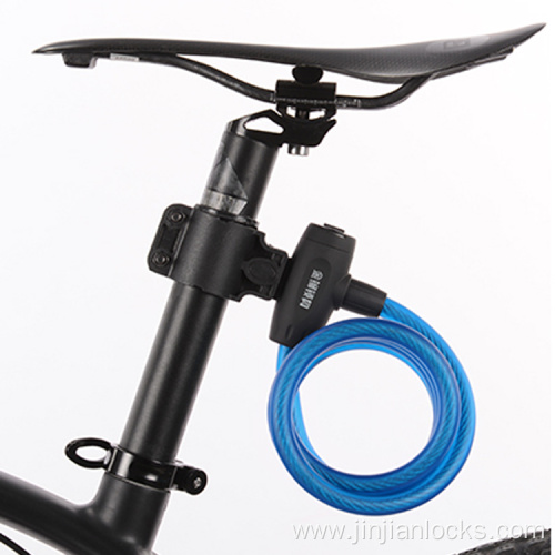 bicycle cable lock matte surface lock bike